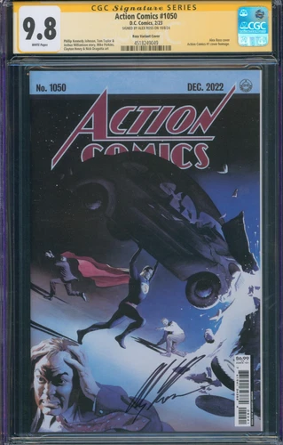 Action Comics #1050 Alex Ross Variant Superman CGC Signature Series 9.8 NM/MT