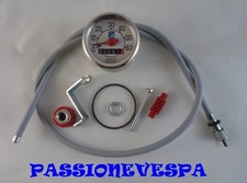 KIT CONTACHILOMETRI PER VESPA 50 L N R 60 KM/H LOGO QUADRATO COLORATO