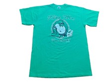 Kiss Me I’m Irish Vintage T-Shirt Russell Athletic Made In USA 90’s Green Large