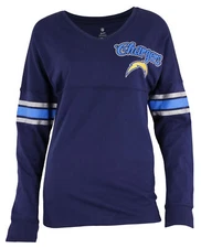 Outerstuff NFL Junior Girls Los Angeles Chargers Touchdown Performance Top