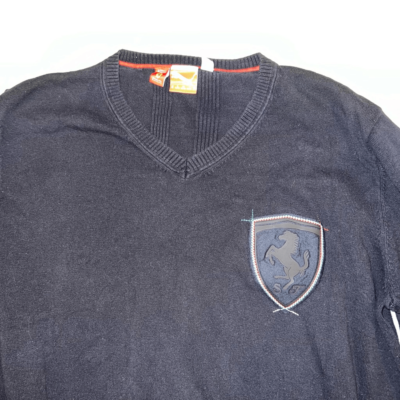Ferrari x Puma Mens Scuderia Ferrari Sweater Long Sleeve Pullover