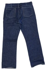 J Crew The Bleecker Dark Wash Denim Blue Jeans 38x32