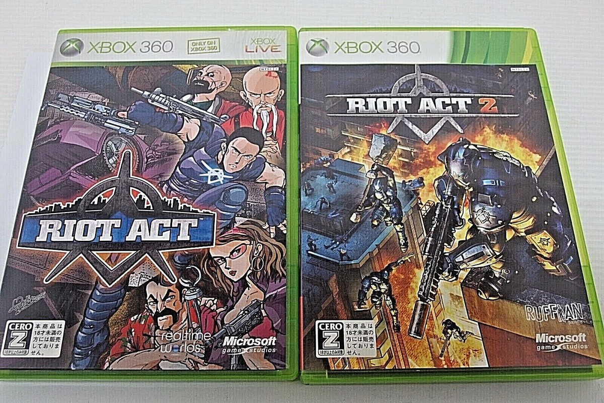 新品　未開封　XBOX360 ライオットアクト2 Xbox360 プラチナ Amazon | ライオットアクト2 Xbox360 プラチナコレクション