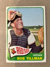 1965 Topps Set-Break #222 Bob Tillman  Boston Red Sox  NM-MT