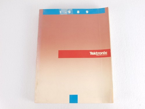 Tektronix 1989 Catalog Tech Electronics Publication