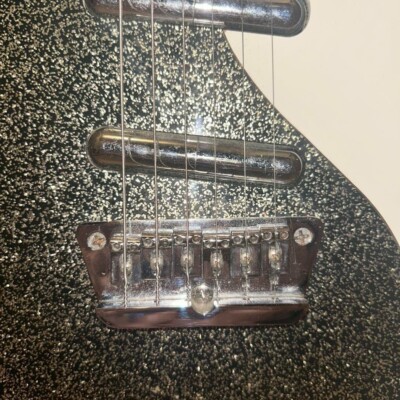 Danelectro DC-3 Pro Metal flake Vintage Guitar Shoegazer