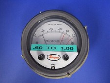 Dwyer 3001 Photohelic Pressure Switch/Gage MODULE ONLY, 0-1.0" of Water, Used