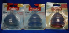 Playtex VentAire Nipples Fast Flow Silicone 3 - 6 Months Orthodontic