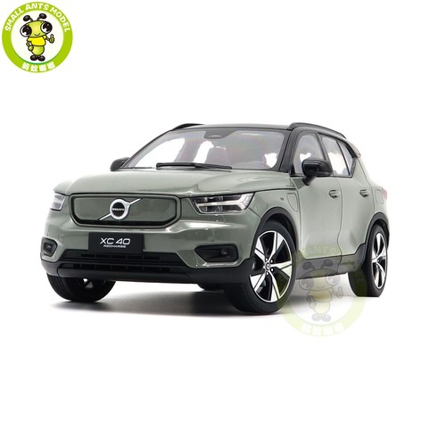 1/18 Volvo XC40 Recharge Electric Car Green Diecast Model Toy Car Friends Gifts - Picture 1 of 15