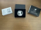 2021 US Mint American Eagle Silver Proof w/ OGP & COA   1oz Dollar Coin