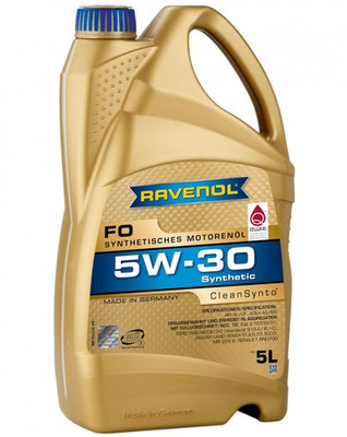 RAVENOL FO SAE 5W-30 Motoröl 5 Liter Ford WSS-M2C913-D ACEA A5/B5 API SL CF