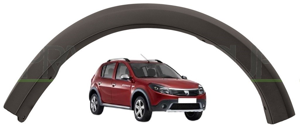 PARAFANGHINO GIRARUOTA ANTERIORE DX DACIA SANDERO STEPWAY 2009-2012 NUOVO