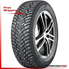 1 New 24565r17 Nokian Hakkapeliitta 10 111t Studded Tire 245 65 R17