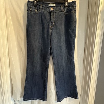 Levi s 512 Perfectly Slimming Jeans Women s Sz 16P Short Cotton Denim Flattering
