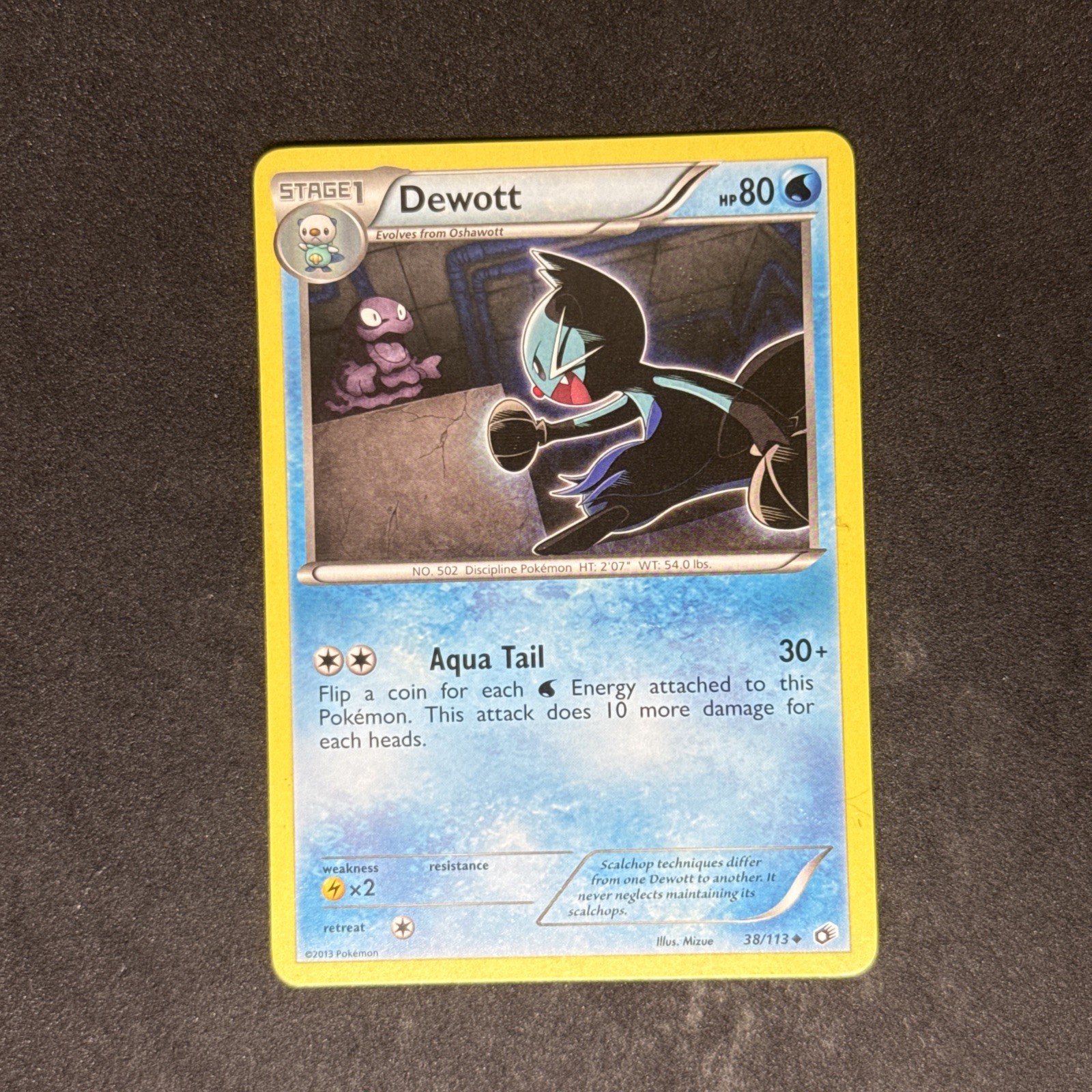 LP Dewott 38/113 Legendary Treasures Regular