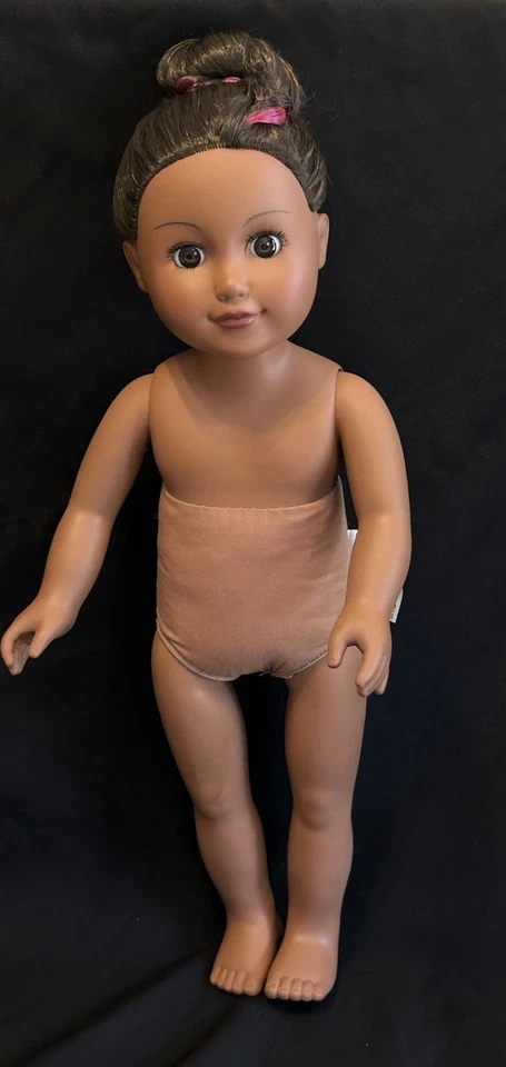 "De colección 2013 Cititoy My Life As A Doll niña afroamericana GS125 pelo liso 18""" Foto 3 de 4