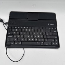 ZAGG Aluminium Logitech- ZMAP9701KB Bluetooth keyboard for iPad.