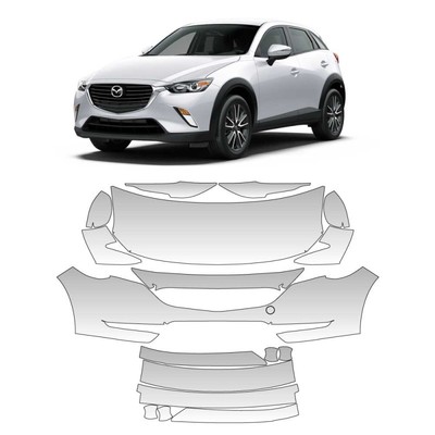 Vinilo PPF parte frontal Mazda CX5 2017