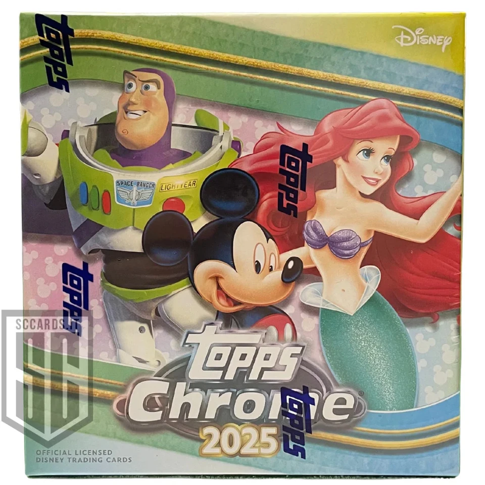 Topps Chrome Disney Mega Box 2025