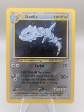 Pokemon card Neo Genesis STEELIX 15/111 Holo Rare collection Wizards Coast