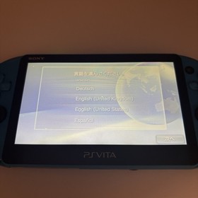 SONY PS Vita PCH-2000 Console Blue Fast Shipping No joystick drift