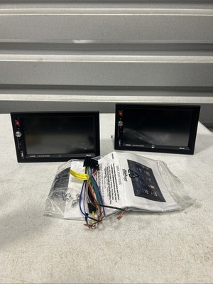 (2) Dual Electronics XVM279BT 7in Multimedia Touch  Car Stereo Receiver READ