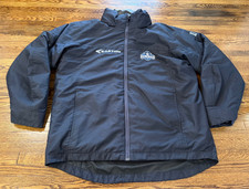 Milwaukee Admirals Jacket Men M Black Full Zip Removable Liner AHL Hockey