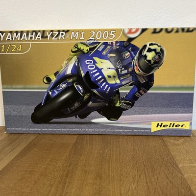 Heller Yamaha YZR-M1 Moto GP 2005 v. Rossi #46 1:24 Model Kit Art. 80928