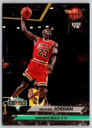 Michael Jordan #216 Top 20 Jammer 1992-93 Fleer Ultra