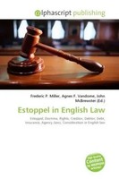 Frederic P. Miller (U. A.) | Estoppel In English Law | Taschenbuch | Englisch