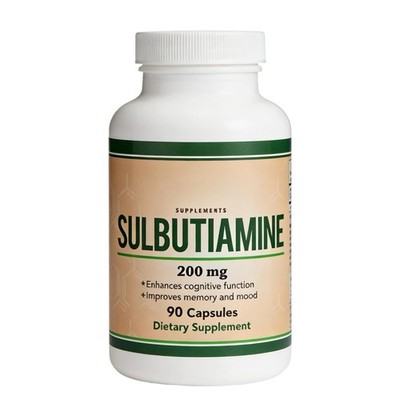 Sulbutiamin 200 mg pro Kapsel - 90 Kapseln - Hochwertiges Nahrungsergänzungsmitt