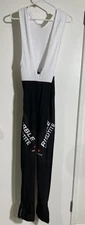 Ribble Weldtite Men’s Size 3XL Black Bib Cycling Pants NWOT