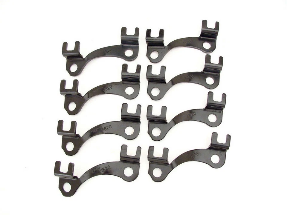 Comp Cams 1066723, Set of 8 Bbc 7/16 Guide Plates Raised Type Steel Black Perfor - Image 2 of 4