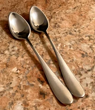 Dansk Stainless Classique Set of 2 Demitasse Spoon 18/8 Flatware Japan 5"