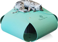 Cat Tunnel, Cat Cave for Indoor Cats Bed,Scratch Resistant Cat Toys for Medium L