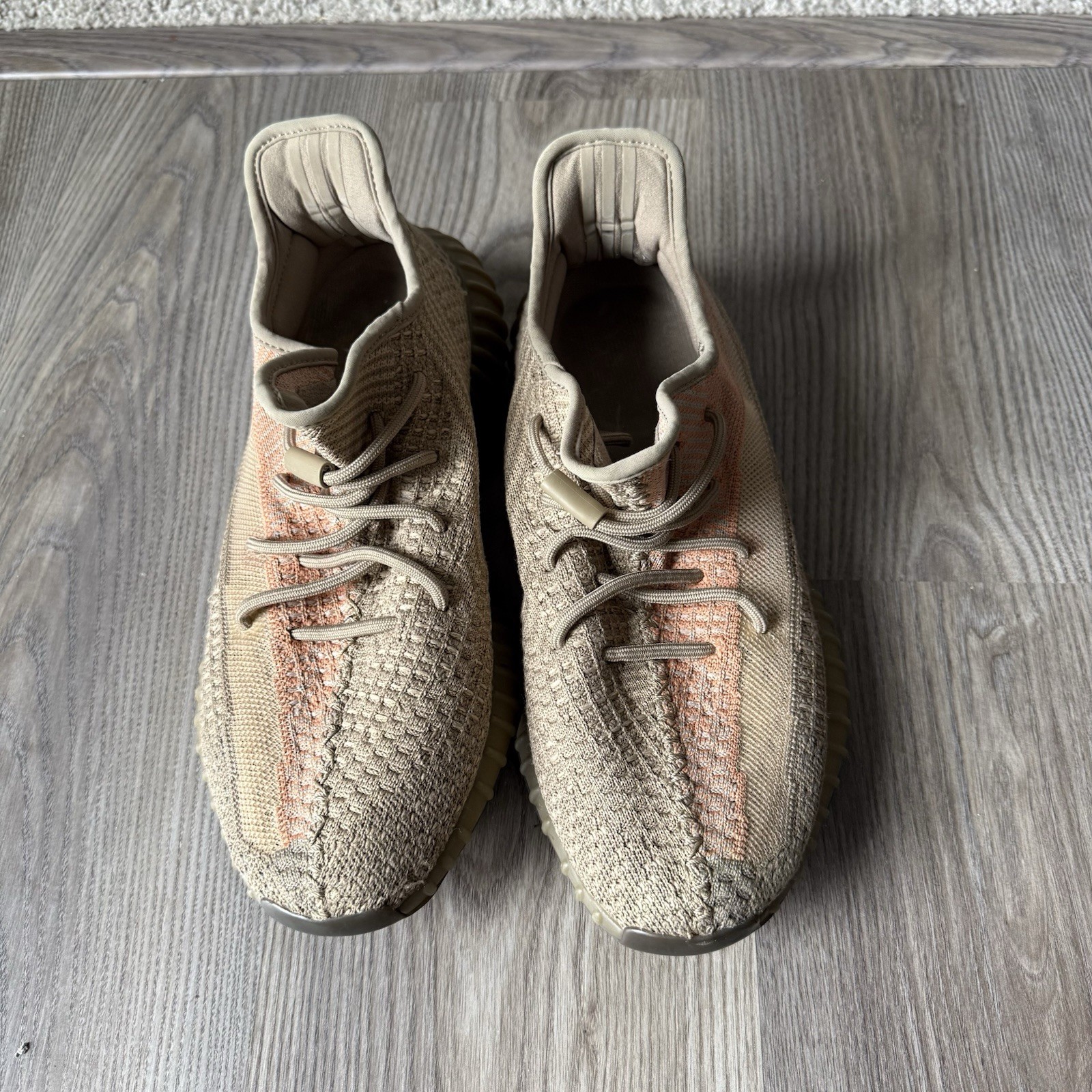 Adidas Men's Yeezy Boost 350 V2 Sand Taupe Size 11 thumbnail 8