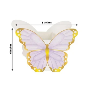 12 Assorted Paper Butterfly Party Favor Boxes Events Home Decorations Supplies - Picture 4 of 9