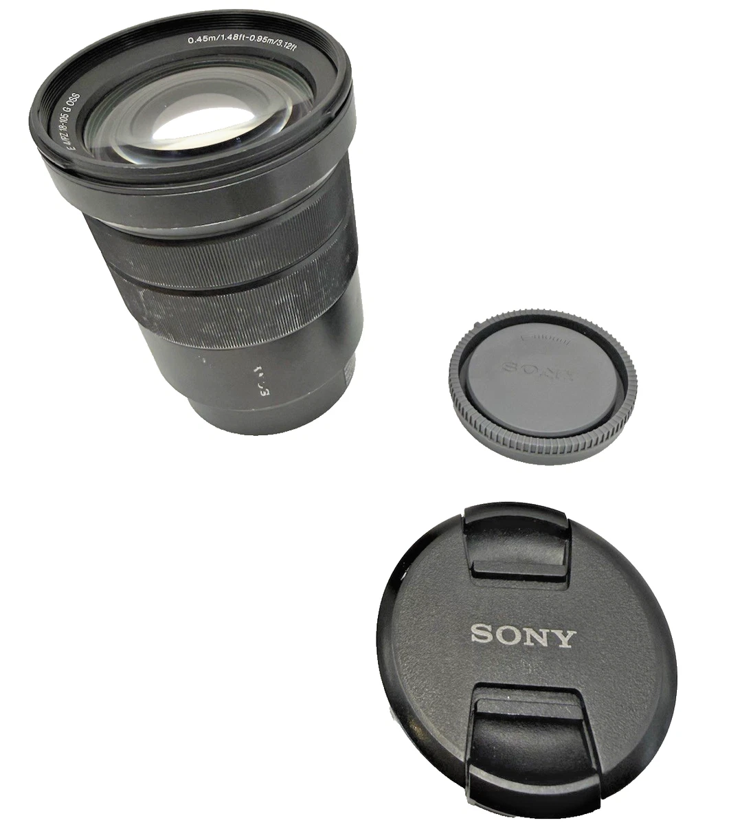 *Leer* Lente para cámara SONY E PZ 18-105 mm F/4 G OSS MONTURA E SELP18105G *Mal estado.*