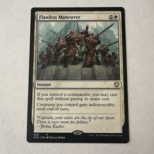 Flawless Maneuver Commander: Phyrexia: All Will Be One Regular NM MTG Magic