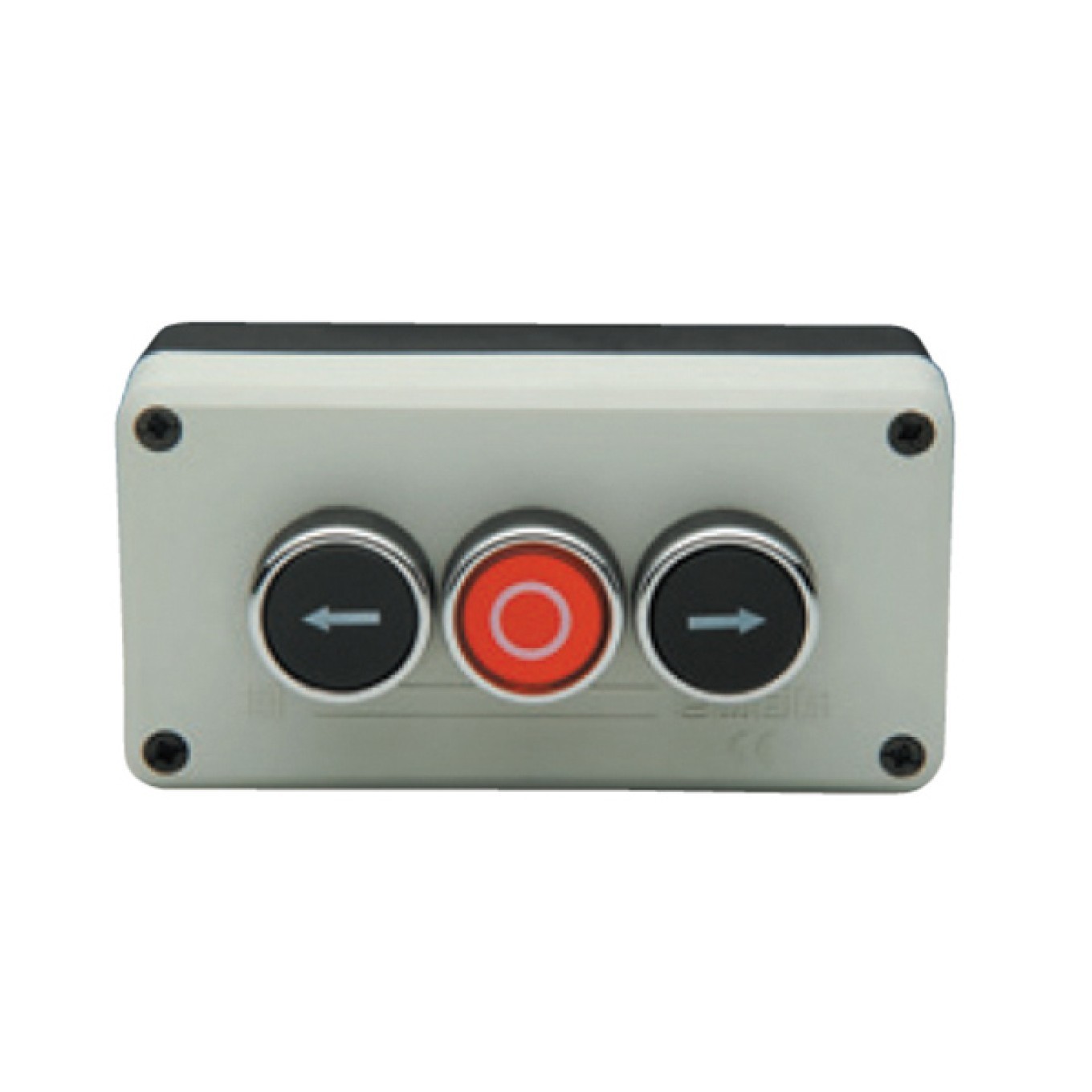 Control Cassette Black Grey 3 Button Covered T0-P32C1B