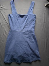 Victoria's Secret ROSA Medio Azul Patinador Tenis Atlético Skort Vestido Bolsillos