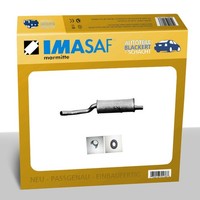 Imasaf ESD Auspuff Endtopf für Fiat Ritmo II (138A) 75/85 1.5/60 Diesel 1.7