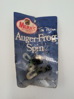Mann's Auger-Frog Spin Vintage NOS Fishing Lure Tom Mann