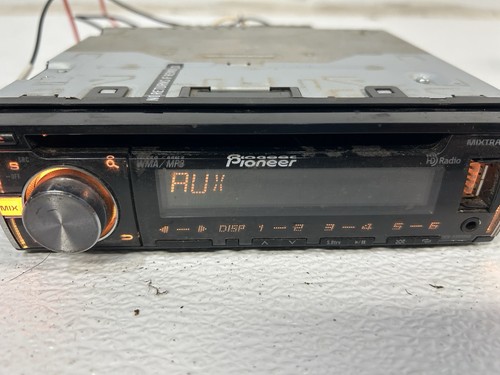 Pioneer DEH-X5600HD radio estéreo WMA MP3 USB AUX reproductor de CD Mixtrax ASR 1 Din - Imagen 3 de 8