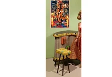 Dollhouse Miniature “From Dusk Til Dawn” Framed Mini Wall Poster  1:12 Scale