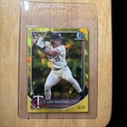 2025 Topps Bowman Chrome Baseball Luke Keaschall Yellow Ice Rookie 16/75