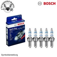 Bosch 5X ZüNdkerzen FüR Dacia Daewoo Daihatsu Daimler Dodge Ford Fso Mg
