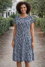 Michael Kors Black and White Dress Size Xs