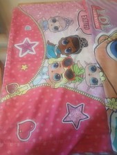 lol surprise pair unused poly pillowcases standard size Bright Color Character