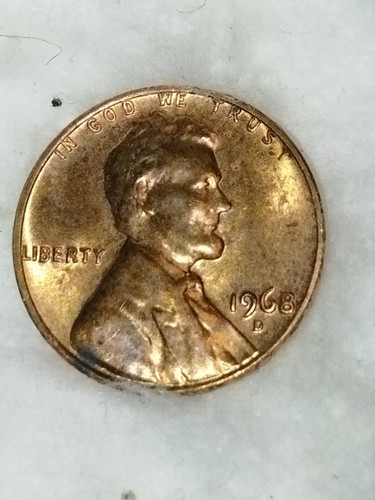 1968 D Lincoln Memorial Cent- DDR FS-801 BU Red- 8 - Picture 18 of 19